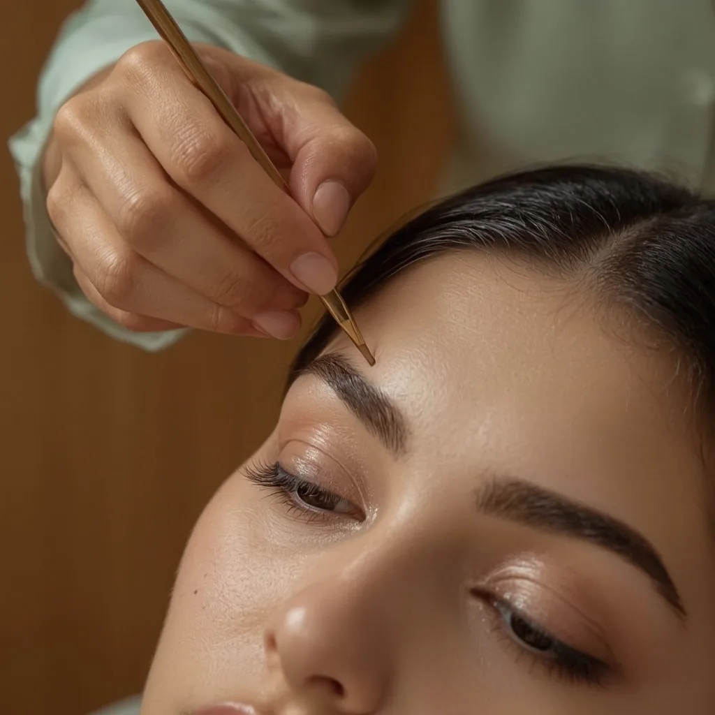 Cejas con Henna