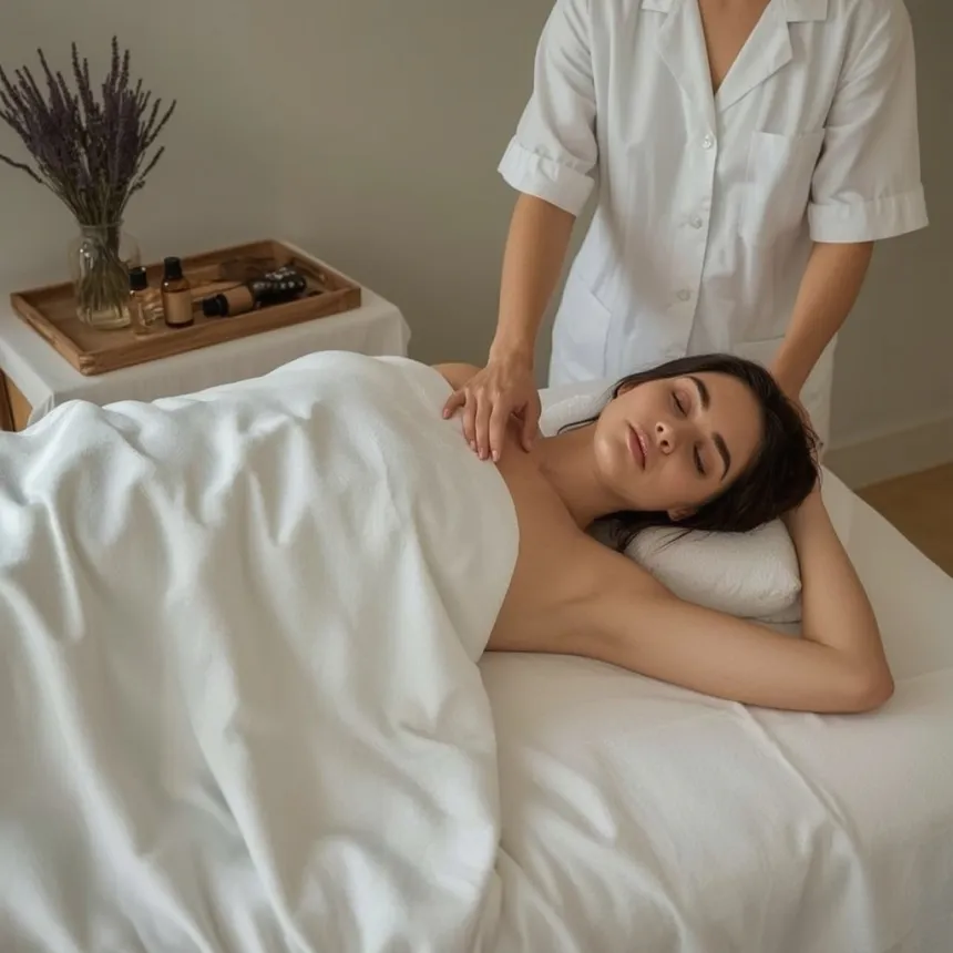 Masaje Relajante con Aromaterapia (50 min)