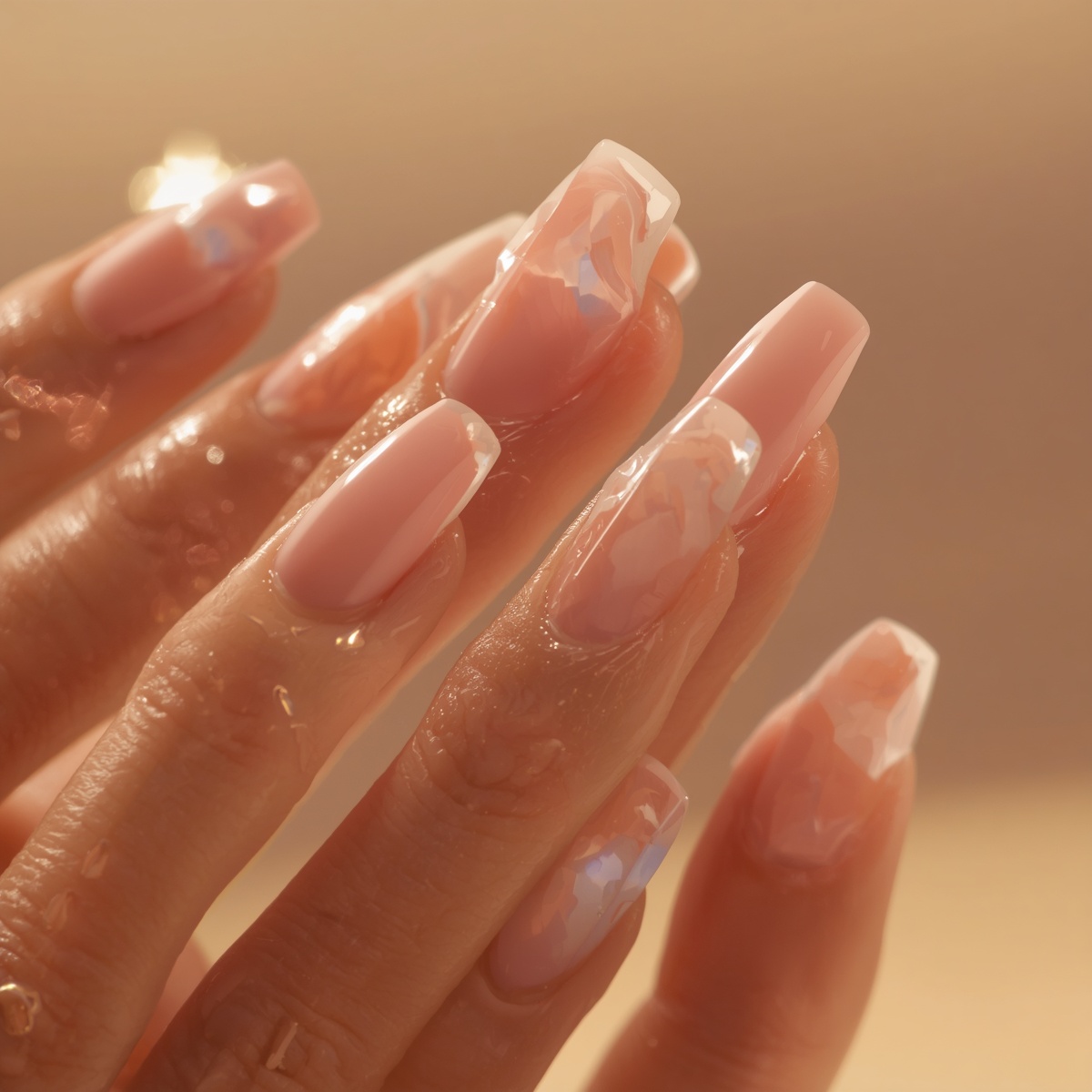 Manicure Rubber en Esmaltado y Pedicure tradicional